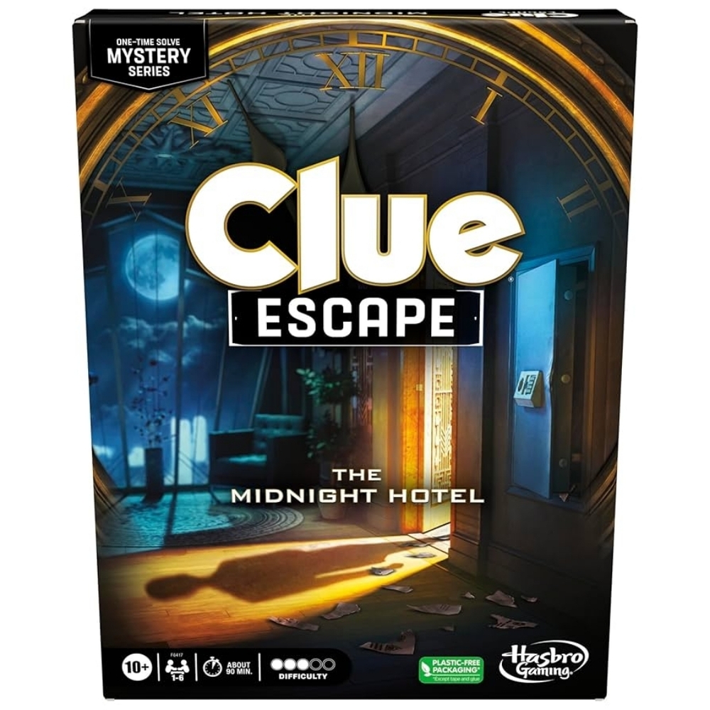 NIB Clue Escape: The Midnight Hotel Board Game Sealed for ages ten and up